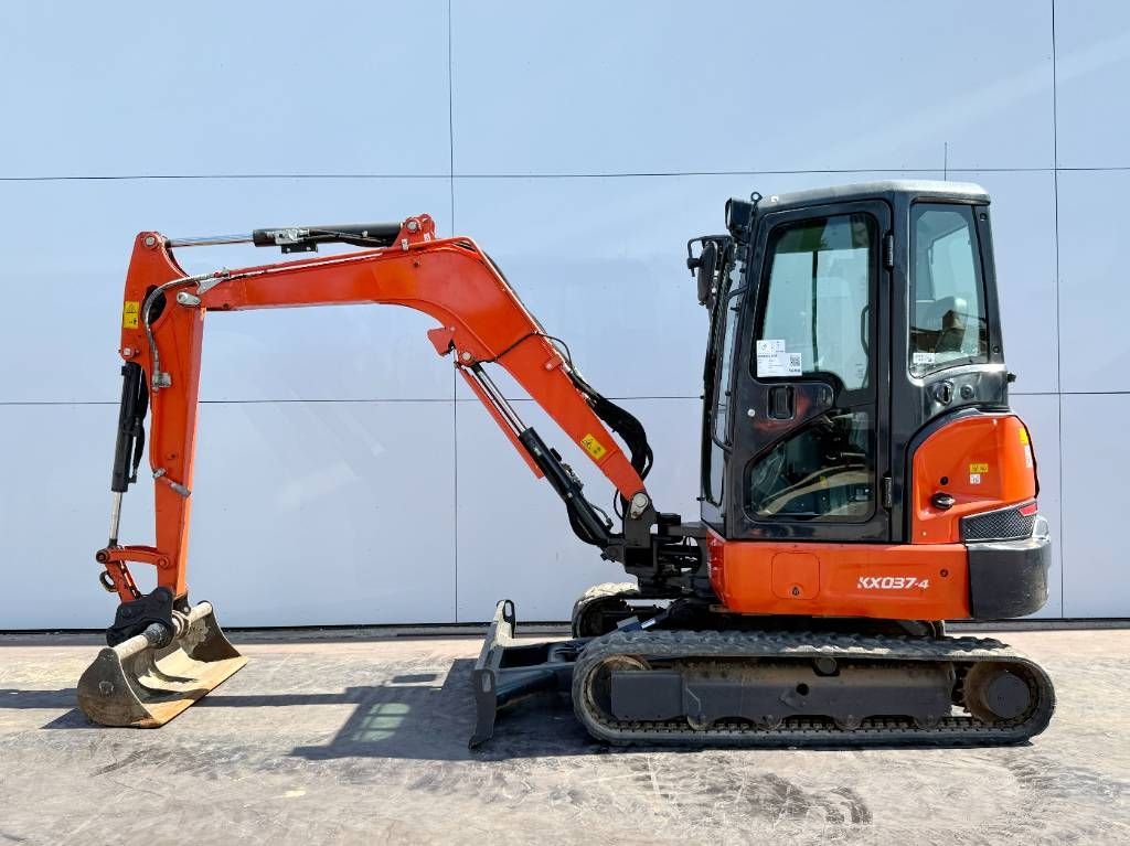 Kubota KX 037-4 - Hammer Lines / Quick Coupler