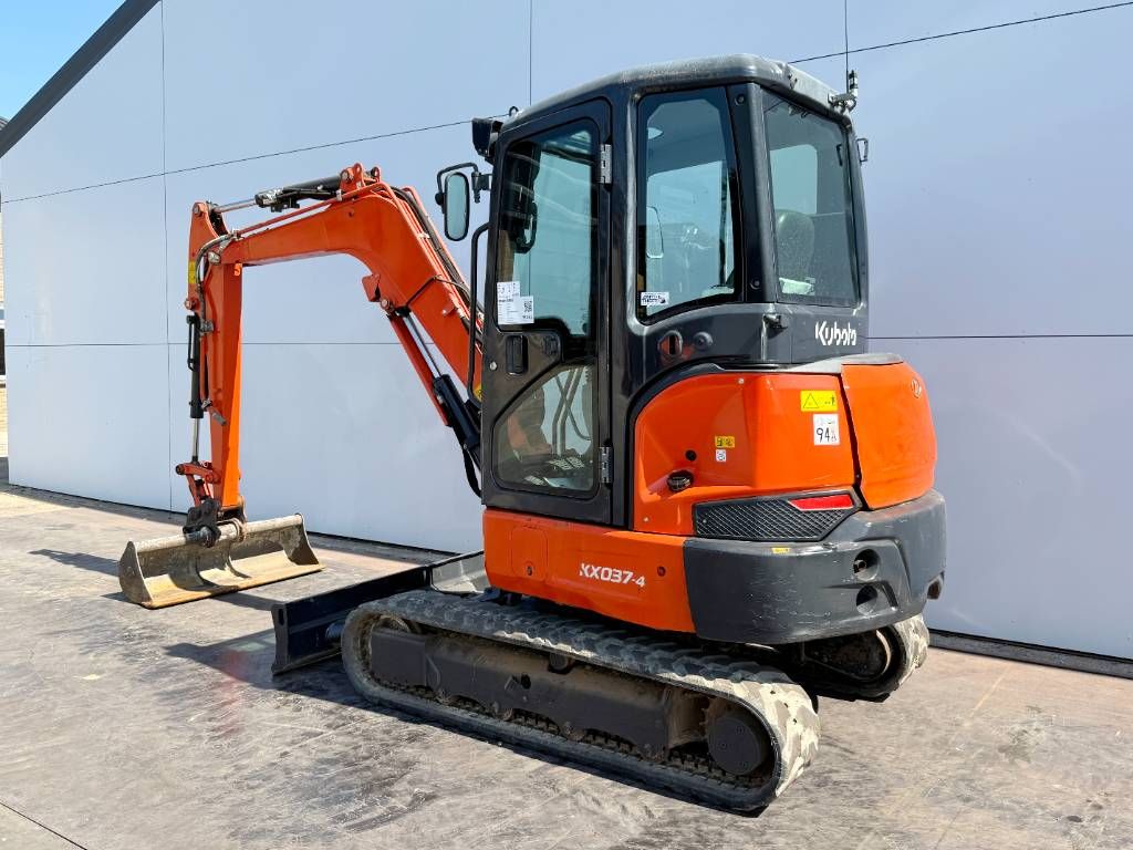 Kubota KX 037-4 - Hammer Lines / Quick Coupler