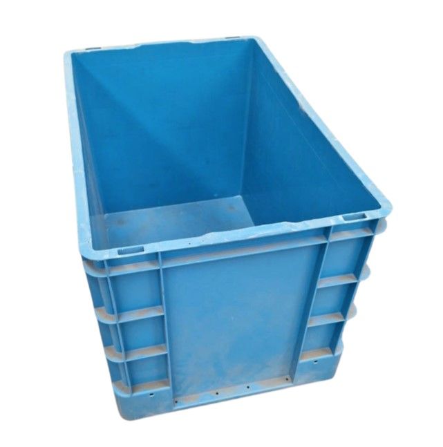 40pcs stackable containers 60x40x22 / 600x400x220 grey, used