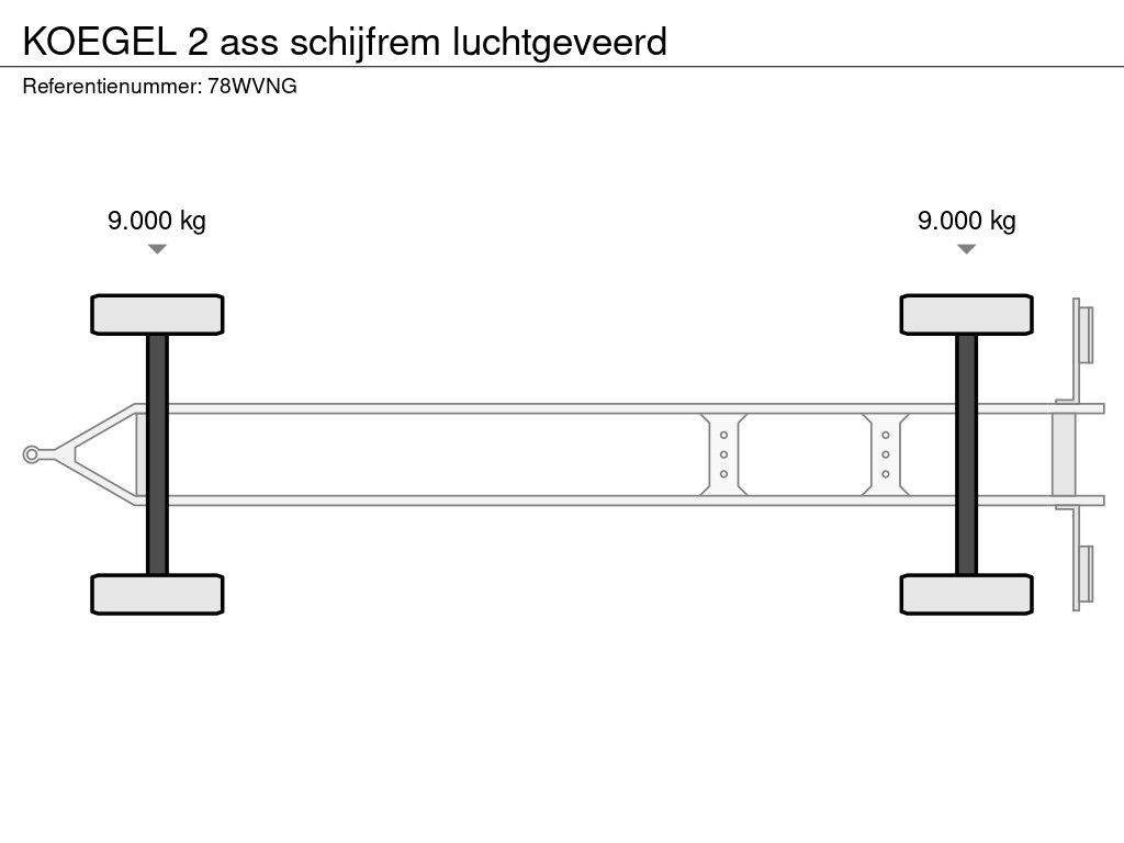 KOEGEL 2 ass schijfrem luchtgeveerd