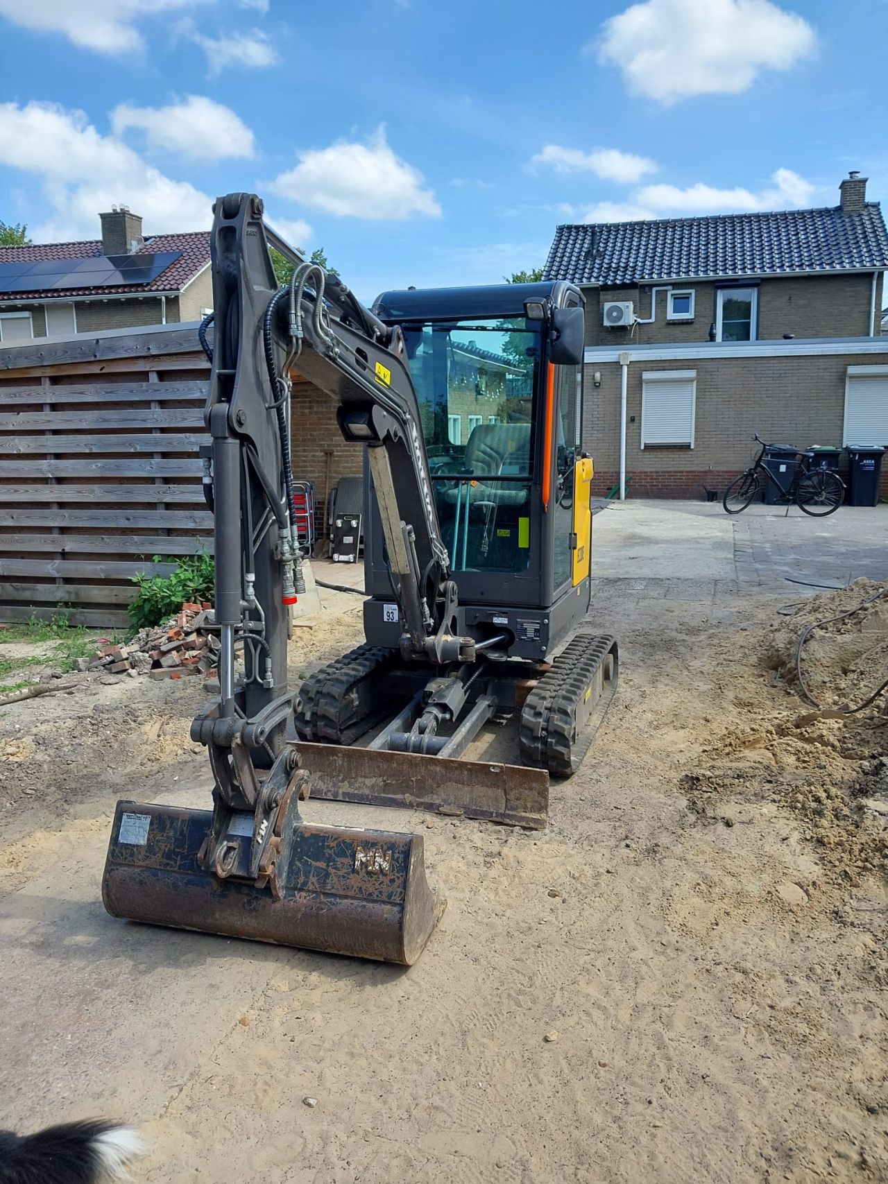 Volvo EC20E Minikraan 2021 ca 885 uren