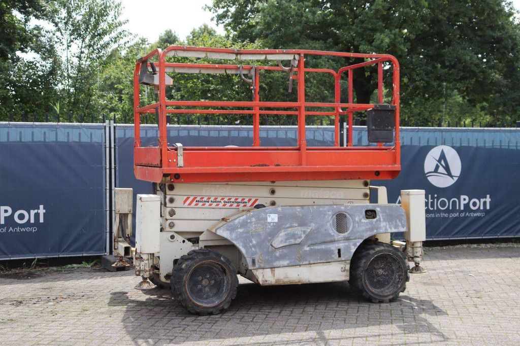 Scherenbühne Haulotte Compact 12DX Diesel 12m 2012