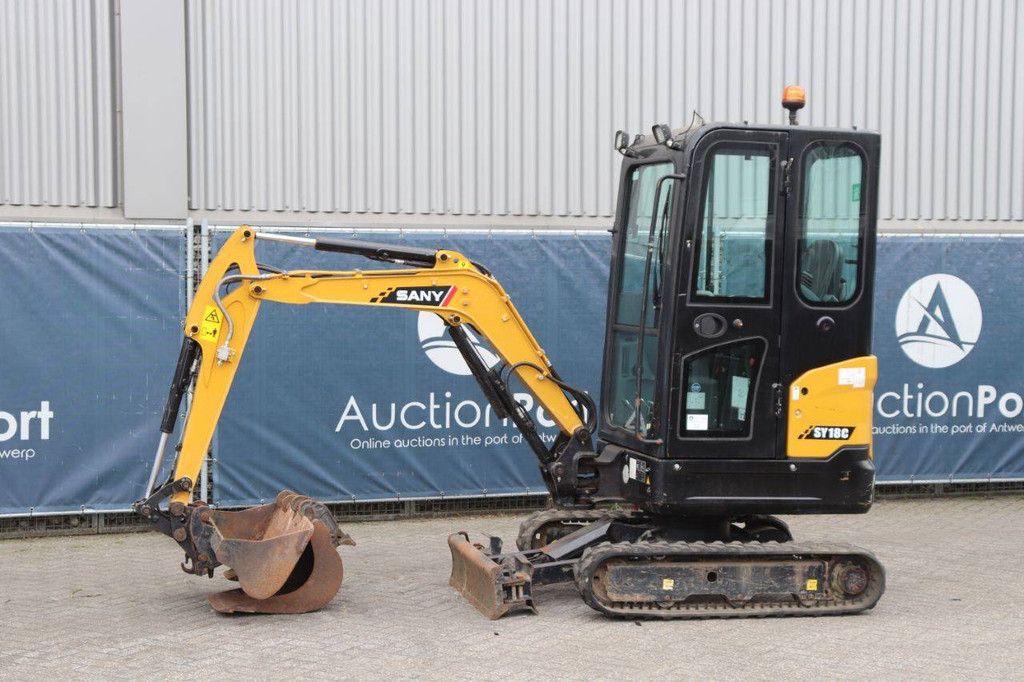Mini excavator Sany SY18C Diesel 20hp 2021