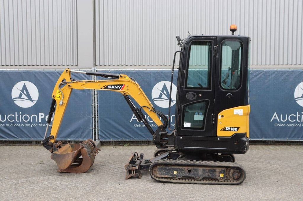Mini excavator Sany SY18C Diesel 20hp 2021