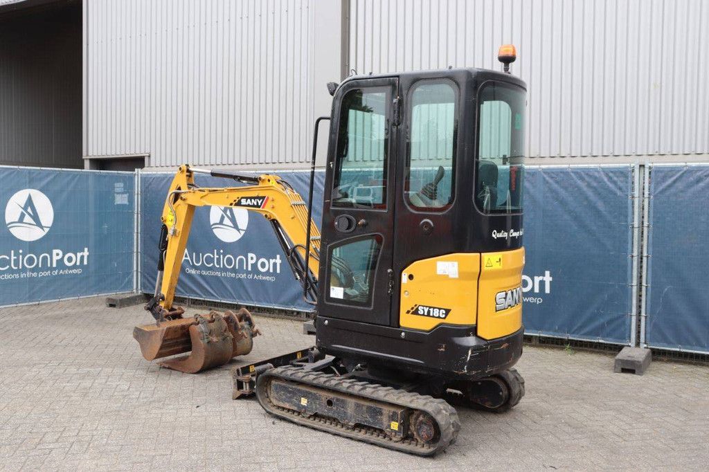 Mini excavator Sany SY18C Diesel 20hp 2021