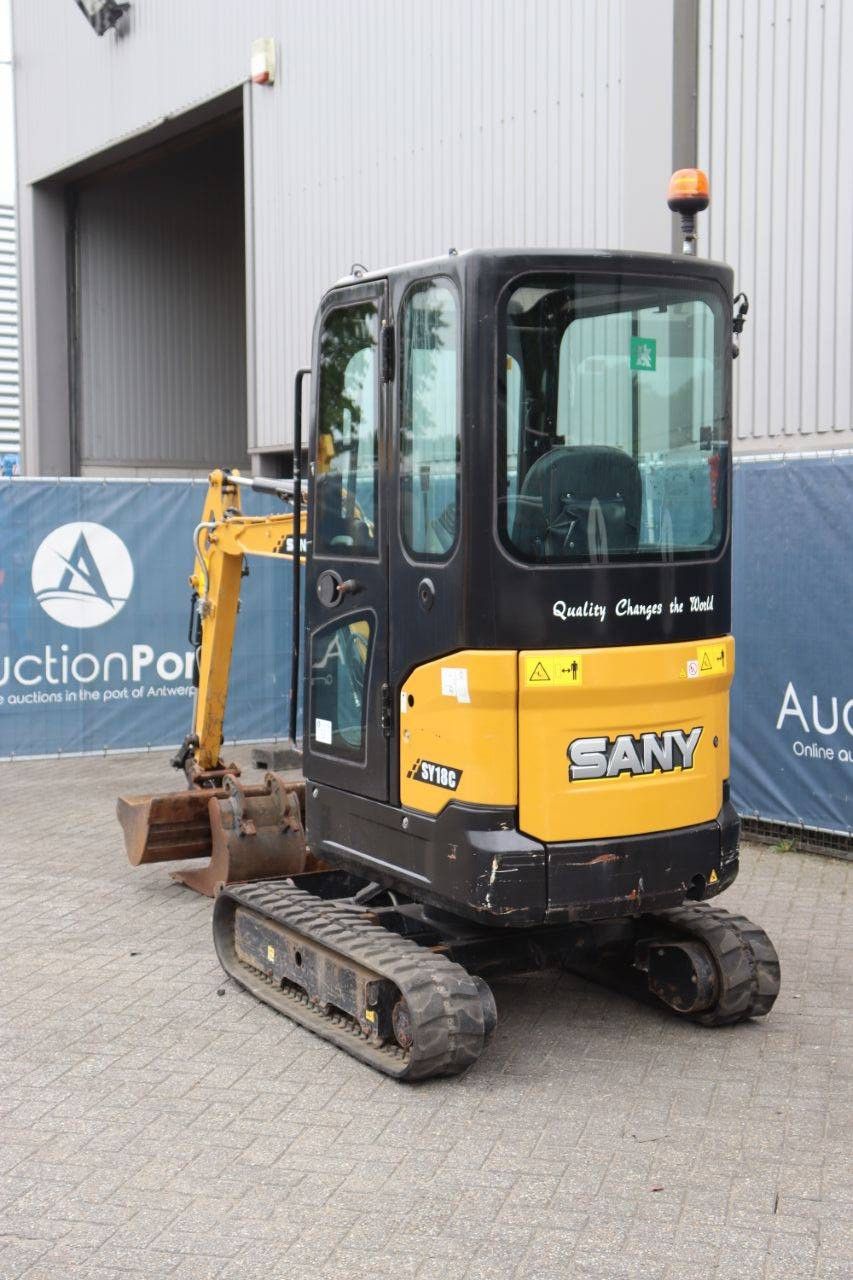 Mini excavator Sany SY18C Diesel 20hp 2021