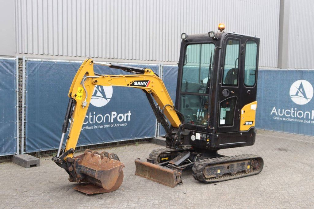 Mini excavator Sany SY18C Diesel 20hp 2021