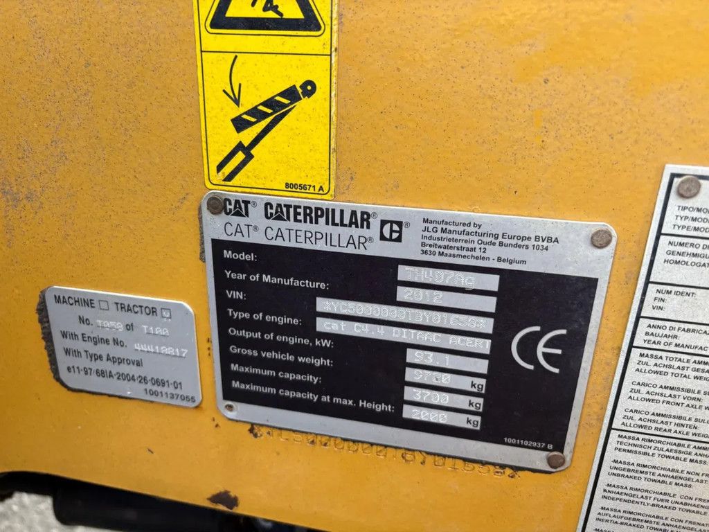 Caterpillar TH407