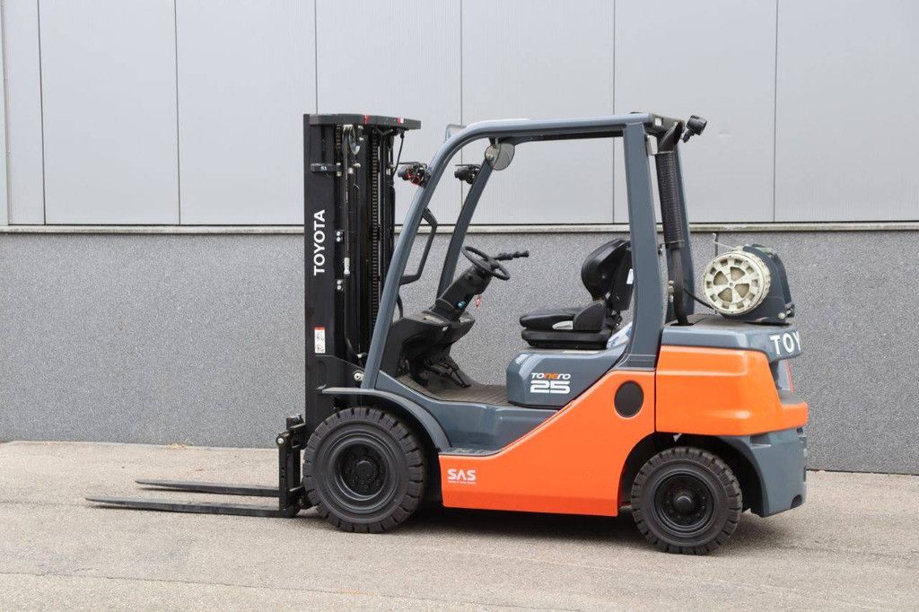 Forklift Toyota 02-8FGF25 LPG 2500kg 4.7m 2022 New