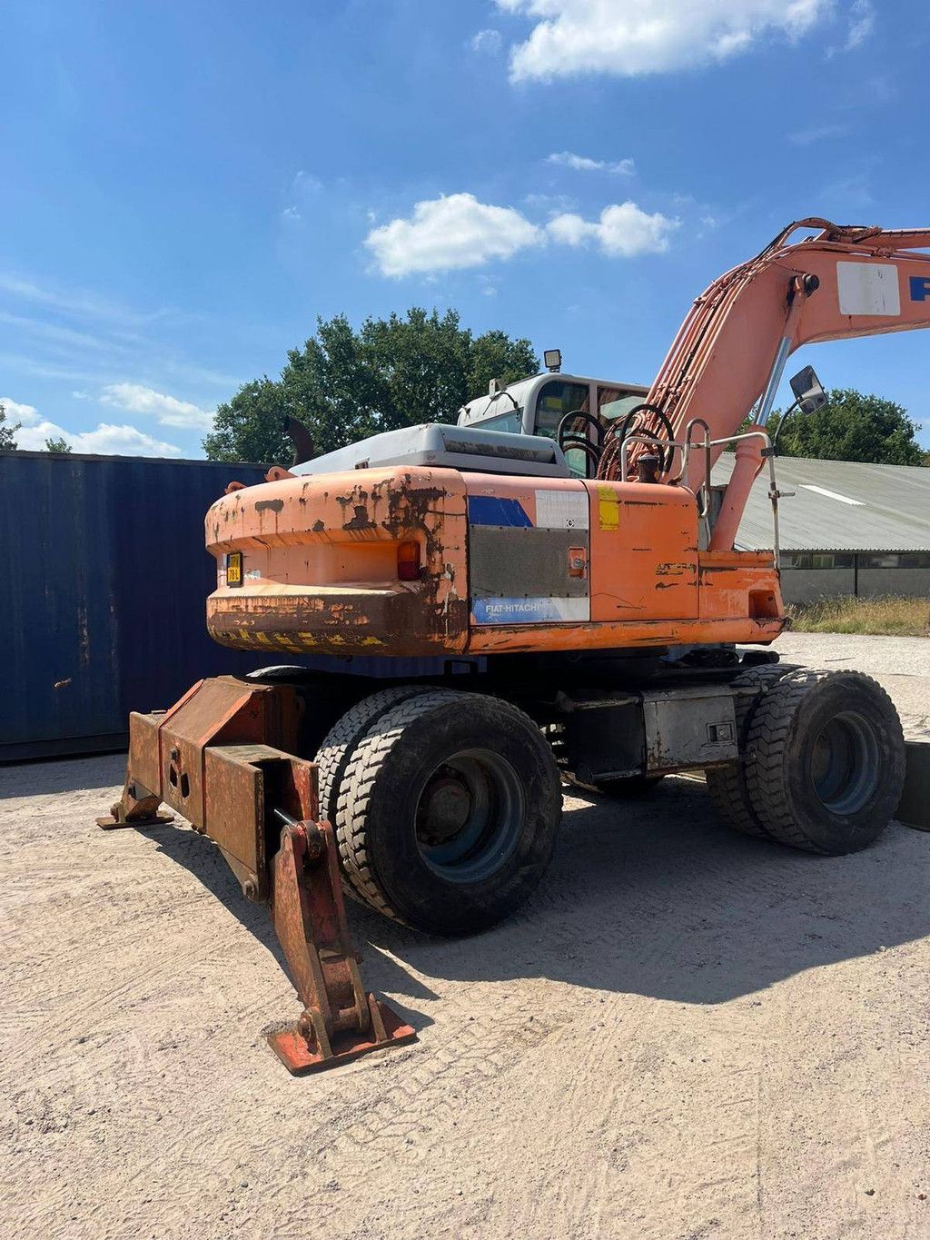Wheel excavator Fiat Hitachi FH 150W3 Diesel