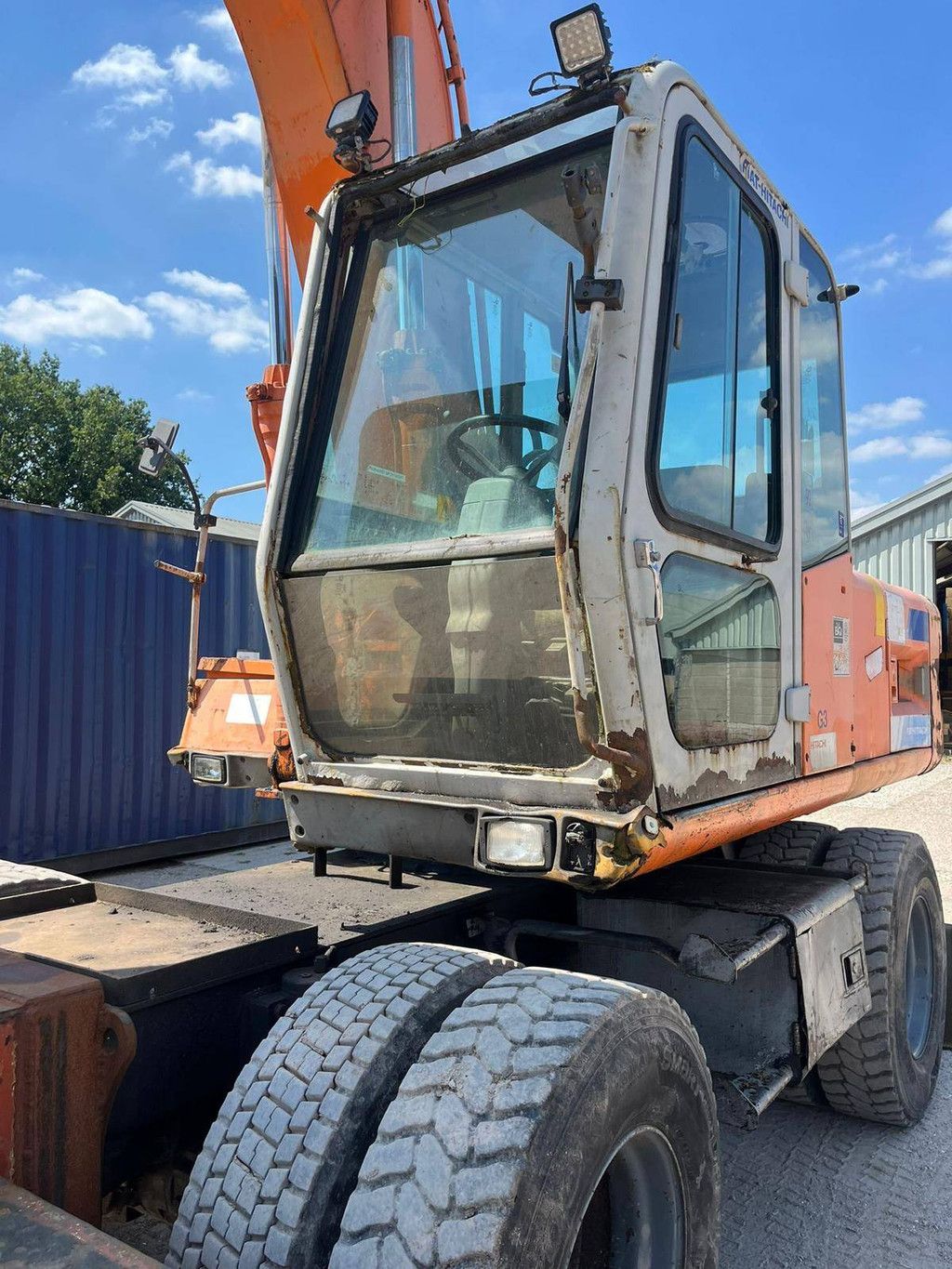 Wheel excavator Fiat Hitachi FH 150W3 Diesel