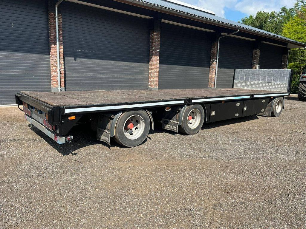 Flatbed Trailer Bulthuis ASAA 13 2003