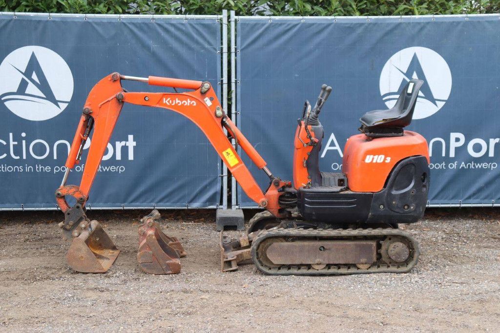 Mini excavator Kubota U10-3 Diesel 10hp