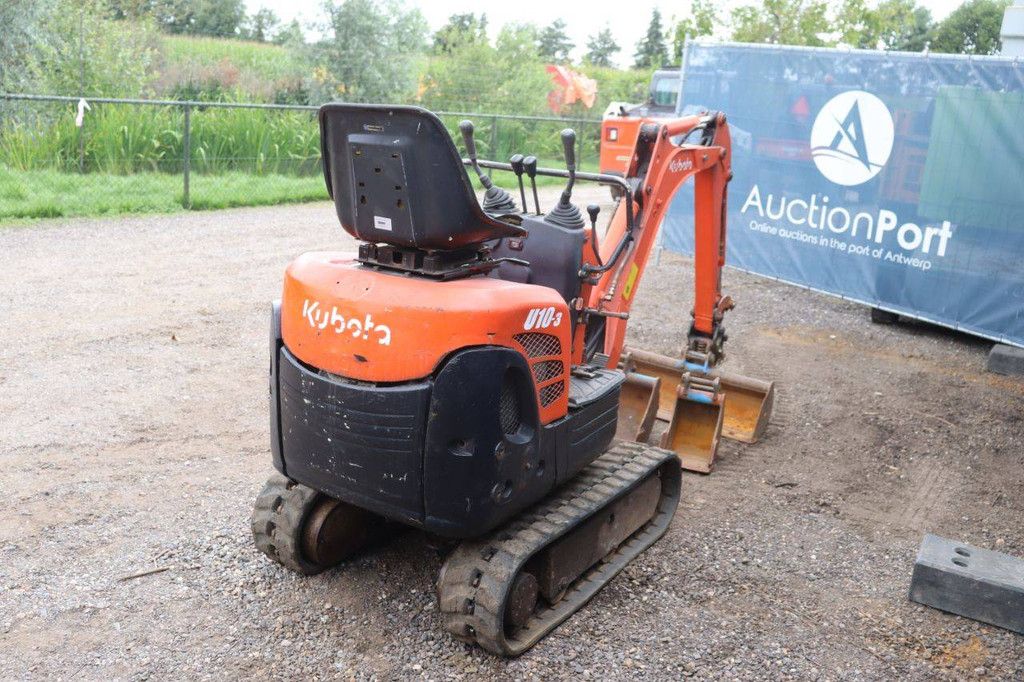 Mini excavator Kubota U10-3 Diesel 10hp