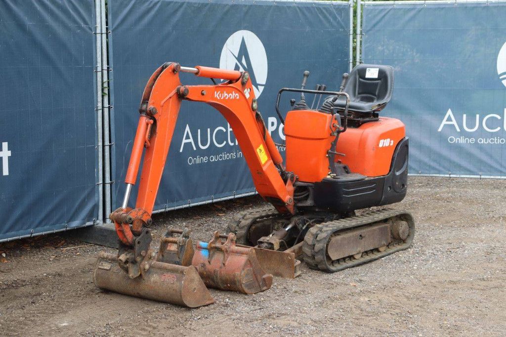 Mini excavator Kubota U10-3 Diesel 10hp