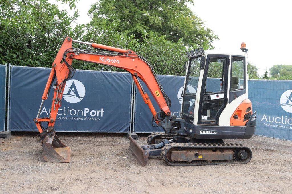 Rupsgraafmachine Kubota KX91-3α2 Diesel 27pk 2008