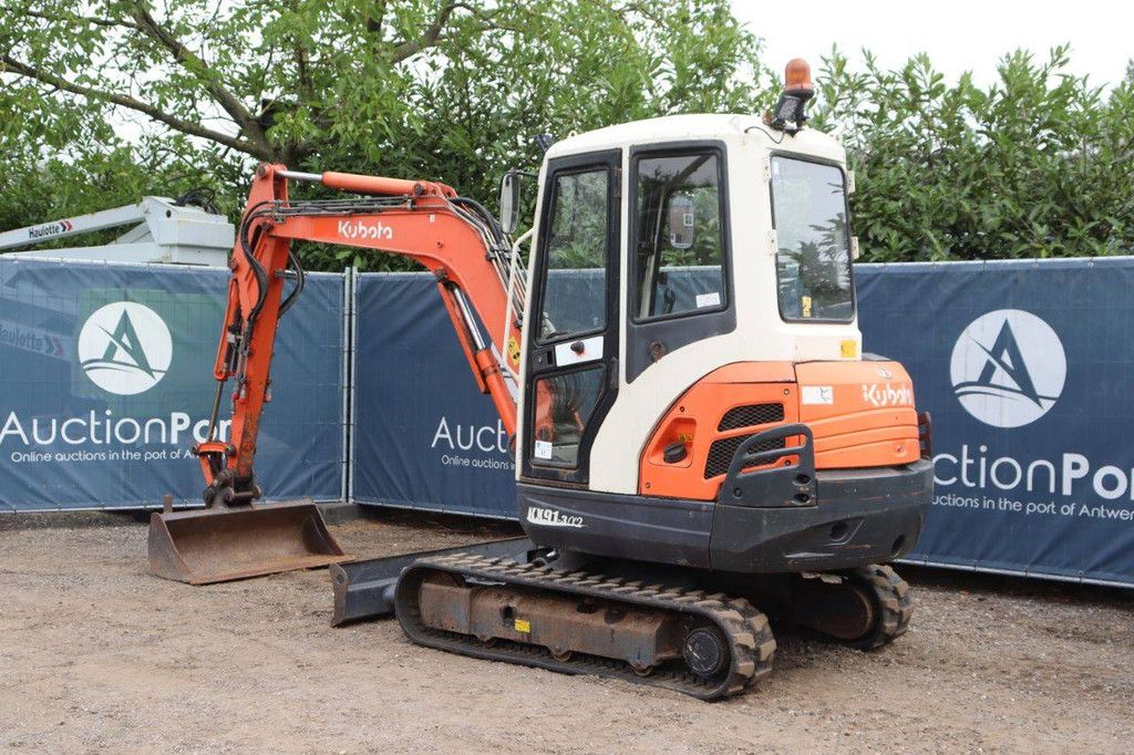 Rupsgraafmachine Kubota KX91-3α2 Diesel 27pk 2008
