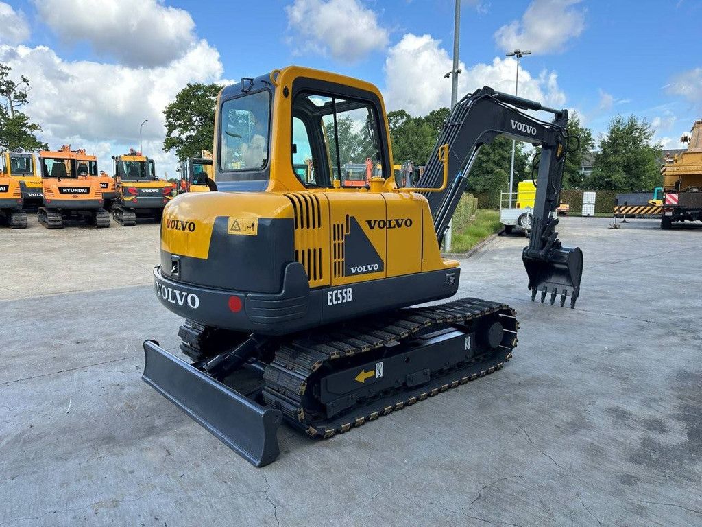 Rupsgraafmachine Volvo EC55B Diesel 2012