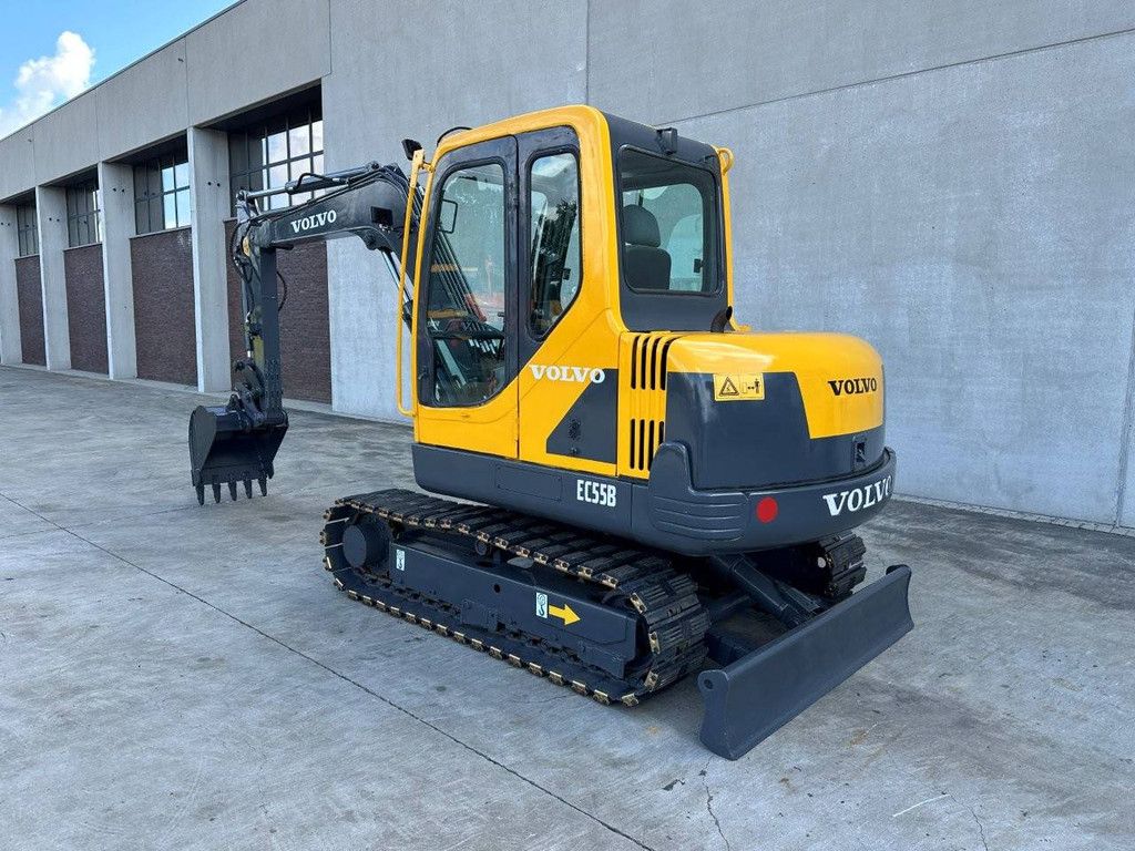 Rupsgraafmachine Volvo EC55B Diesel 2012