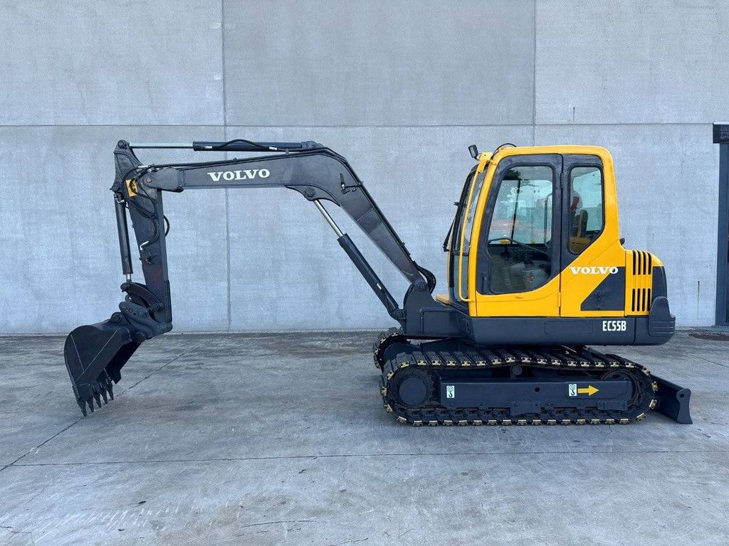 Rupsgraafmachine Volvo EC55B Diesel 2012