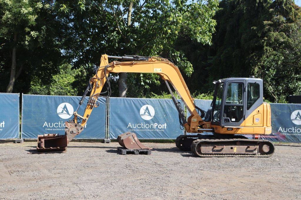 Rupsgraafmachine Case CX80C Diesel 54pk 2014