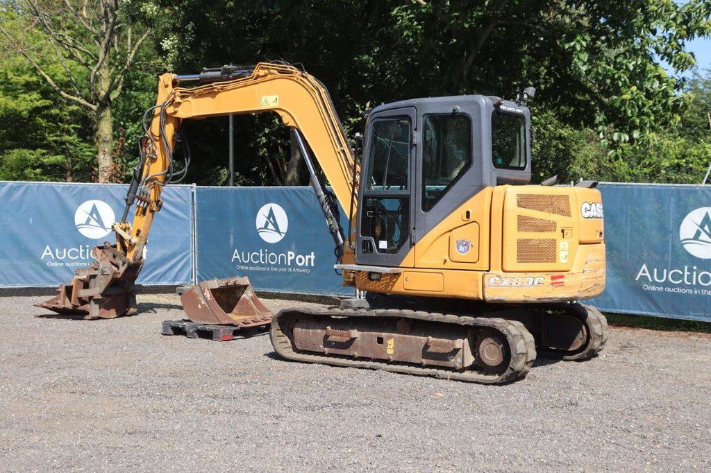 Rupsgraafmachine Case CX80C Diesel 54pk 2014