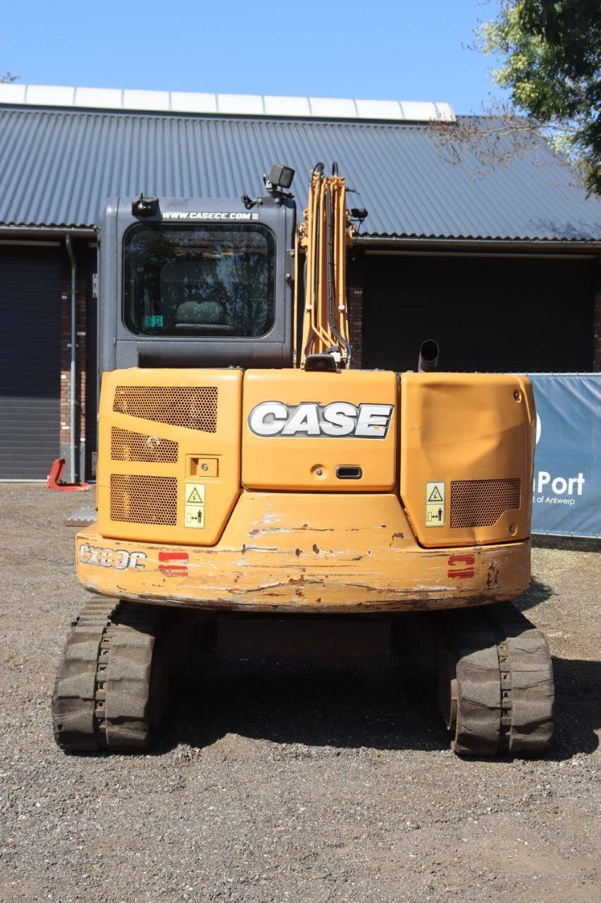 Rupsgraafmachine Case CX80C Diesel 54pk 2014