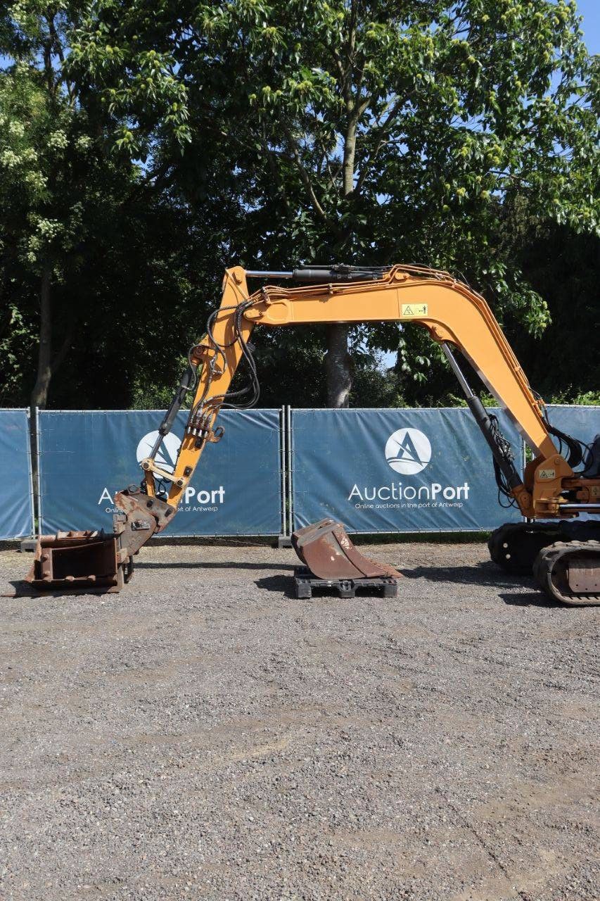 Rupsgraafmachine Case CX80C Diesel 54pk 2014