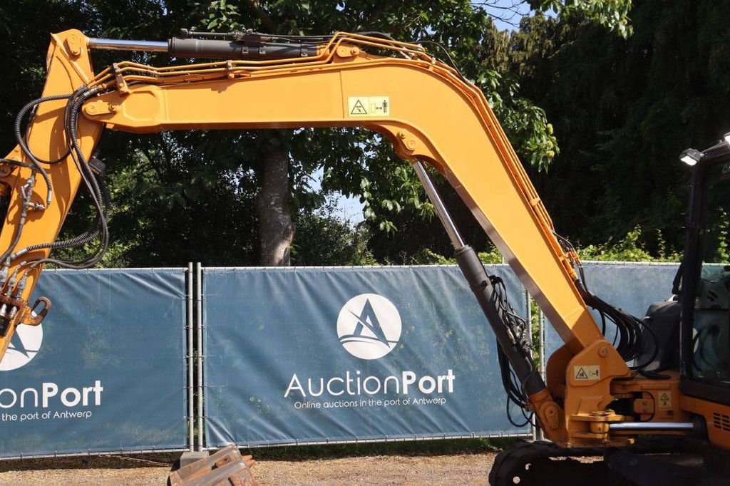 Rupsgraafmachine Case CX80C Diesel 54pk 2014