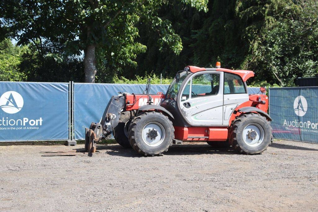 Manitou MLT640-137PS Diesel 139hp 4000kg 7.55m Telehandler 2012