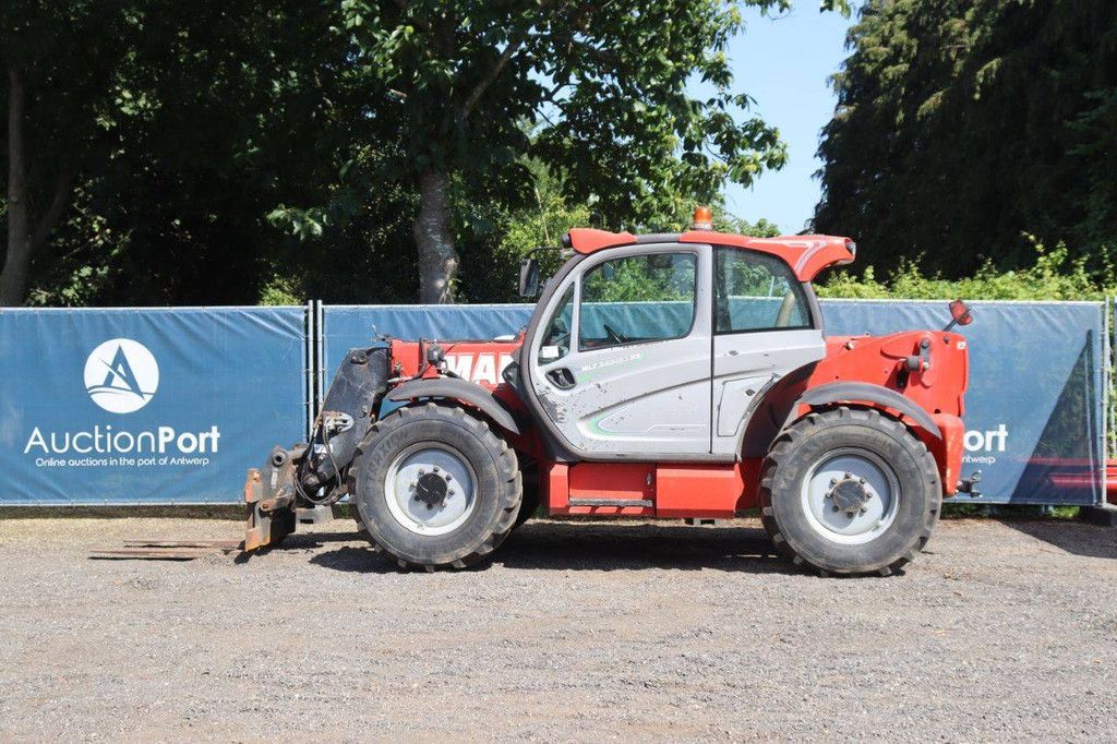 Manitou MLT640-137PS Diesel 139hp 4000kg 7.55m Telehandler 2012