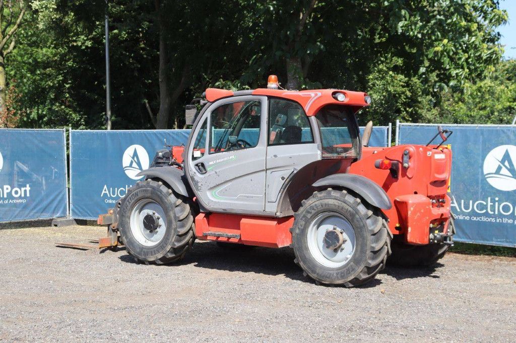 Manitou MLT640-137PS Diesel 139hp 4000kg 7.55m Telehandler 2012