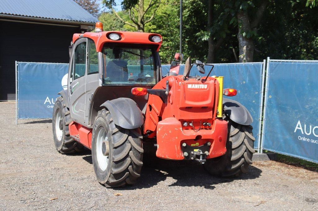 Manitou MLT640-137PS Diesel 139hp 4000kg 7.55m Telehandler 2012