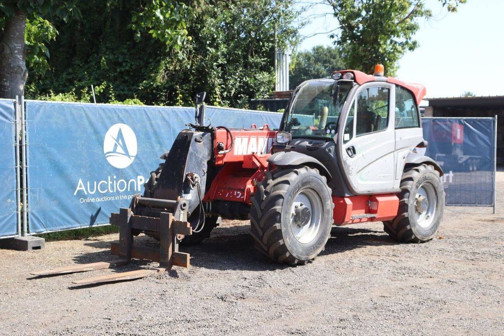 Manitou MLT640-137PS Diesel 139hp 4000kg 7.55m Telehandler 2012