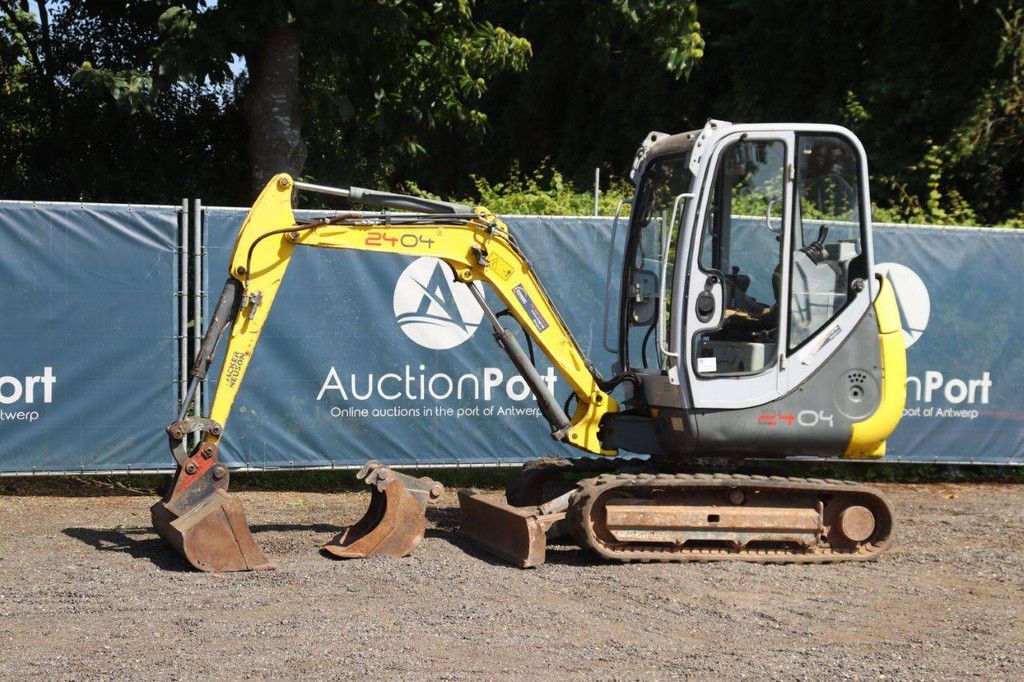Minibagger Wacker Neuson 2404RD Diesel 18 PS 2009 (Marge)