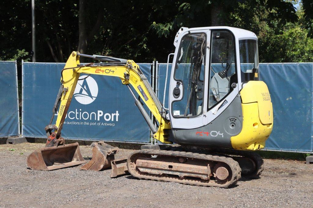 Minibagger Wacker Neuson 2404RD Diesel 18 PS 2009 (Marge)
