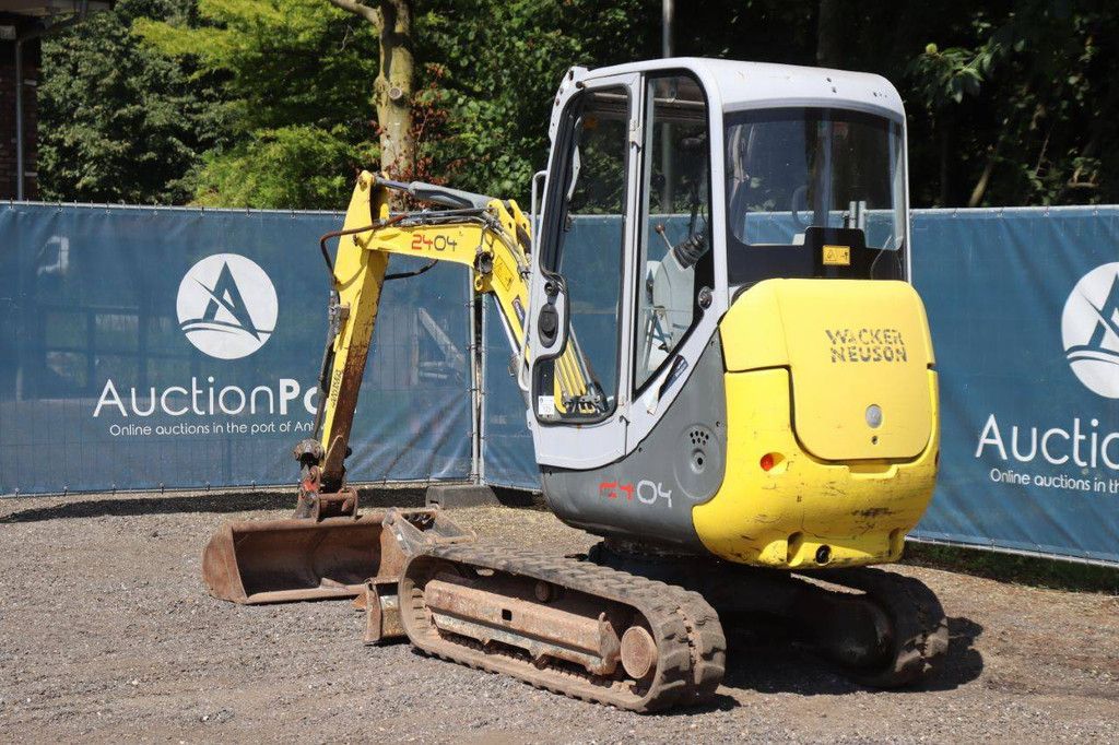 Minibagger Wacker Neuson 2404RD Diesel 18 PS 2009 (Marge)