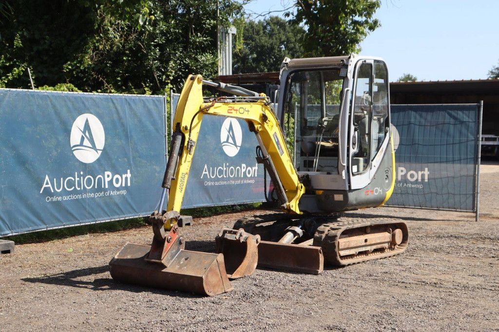 Minibagger Wacker Neuson 2404RD Diesel 18 PS 2009 (Marge)
