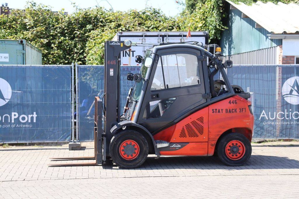 Gabelstapler Linde H45T Treibgas 4080kg 3,13m 2017