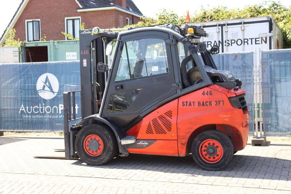 Gabelstapler Linde H45T Treibgas 4080kg 3,13m 2017