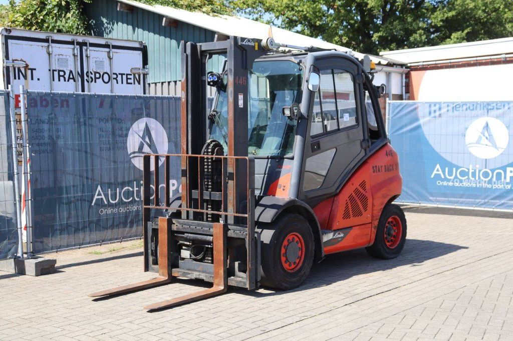 Gabelstapler Linde H45T Treibgas 4080kg 3,13m 2017