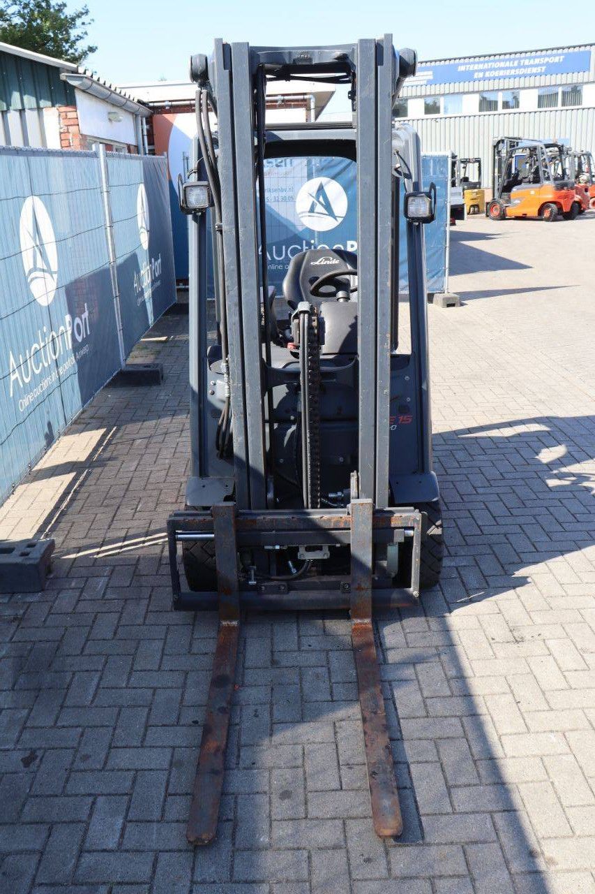 Heftruck Linde E15-02 Elektrisch 1500kg 4.3m 2018