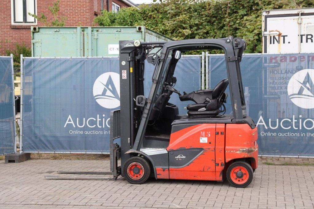 Fenwick-Linde E16PH-02 Elektro-Gabelstapler 1600kg 7,0m 2018