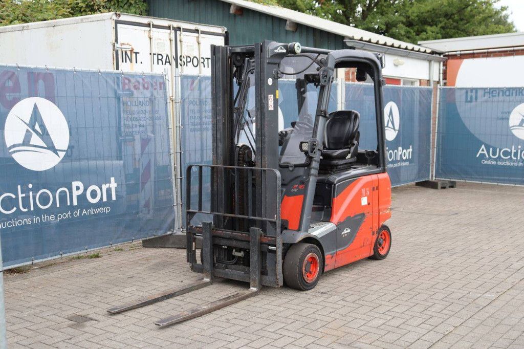 Fenwick-Linde E16PH-02 Elektro-Gabelstapler 1600kg 7,0m 2018