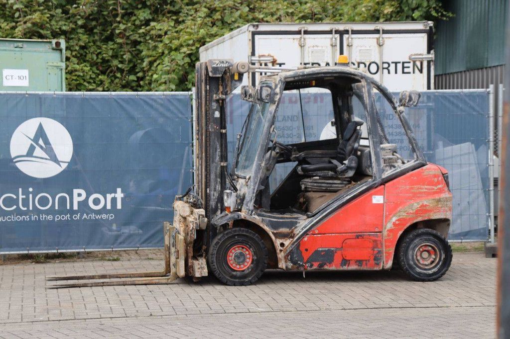 Heftruck Linde H25D Diesel 2500kg 3.2m 2007