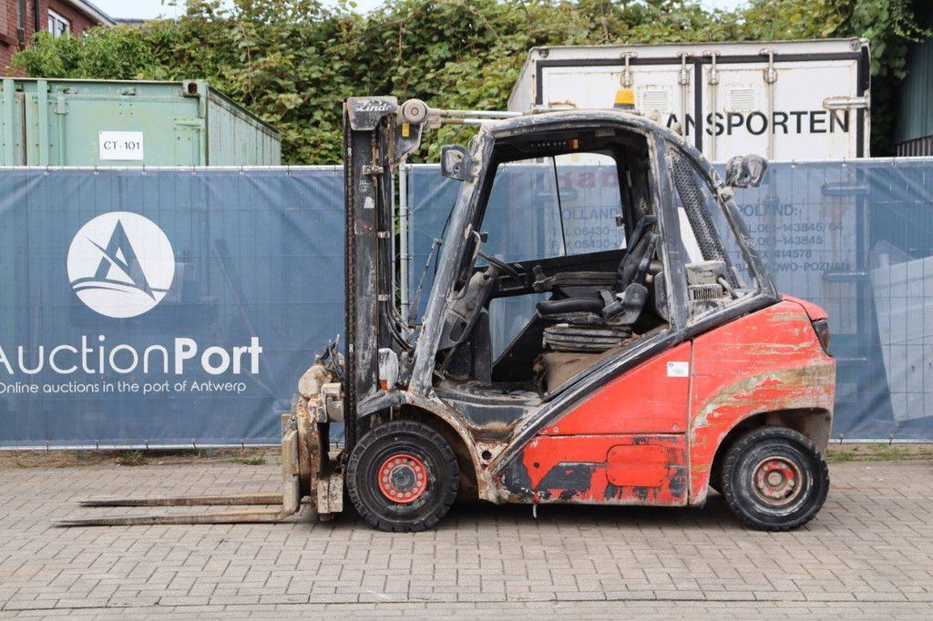 Heftruck Linde H25D Diesel 2500kg 3.2m 2007