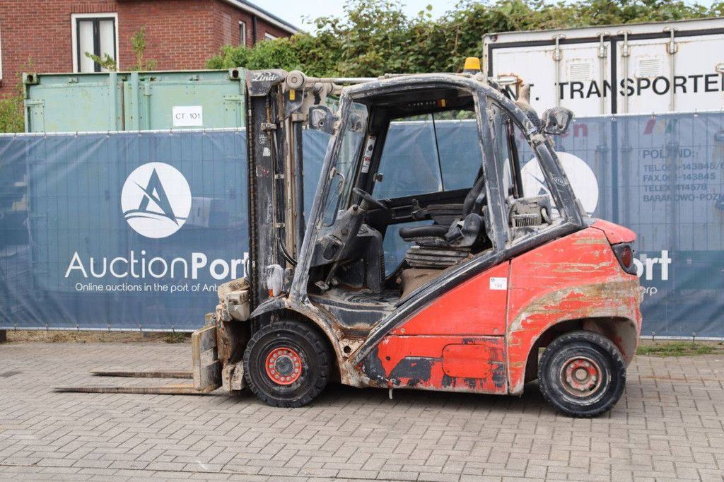 Heftruck Linde H25D Diesel 2500kg 3.2m 2007