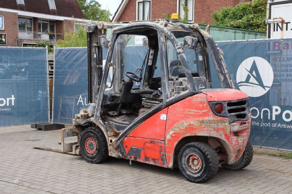Heftruck Linde H25D Diesel 2500kg 3.2m 2007