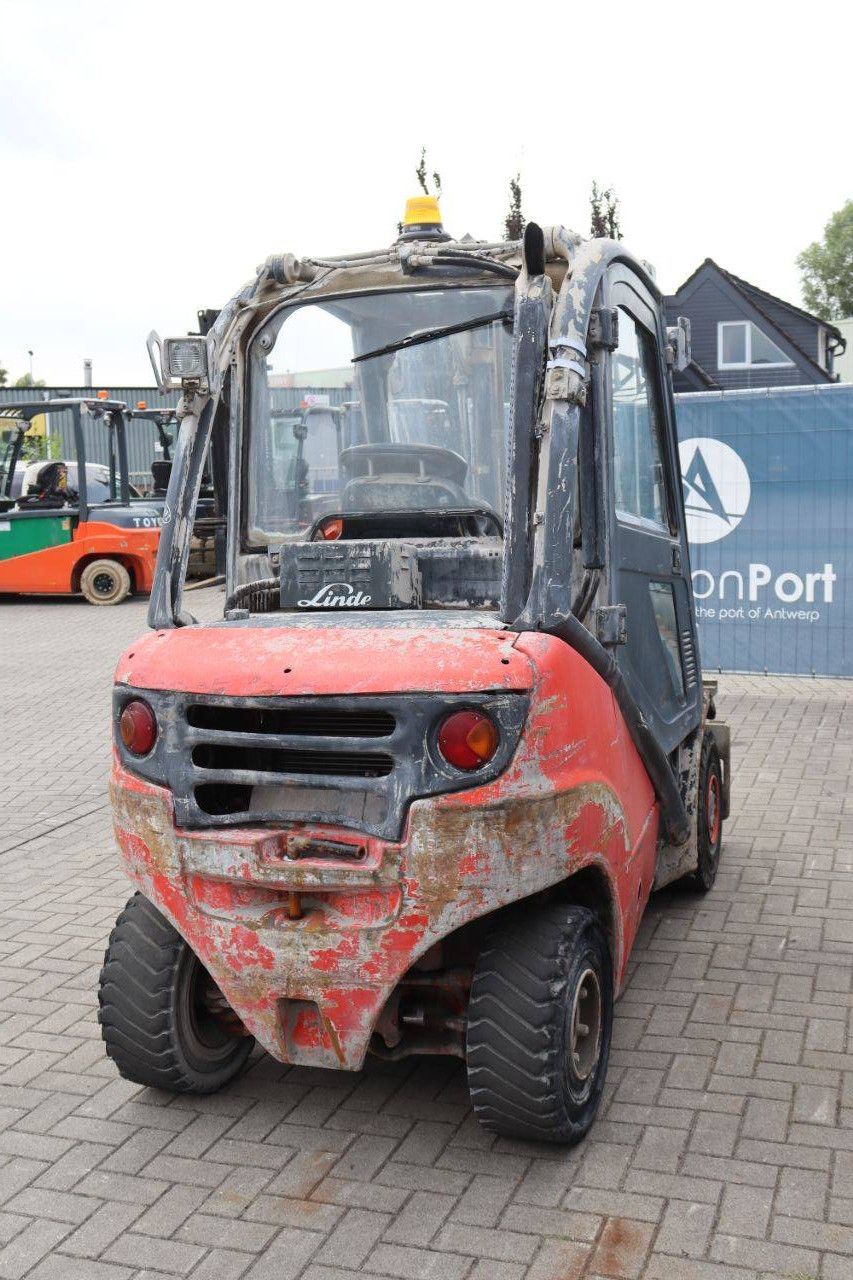 Heftruck Linde H25D Diesel 2500kg 3.2m 2007