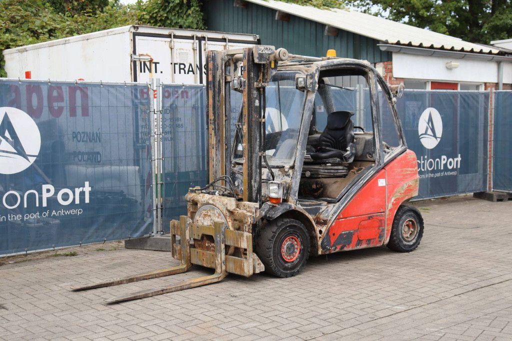 Heftruck Linde H25D Diesel 2500kg 3.2m 2007
